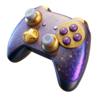 wonderful minimalist Game Controller Top View Transparent Background authentic png