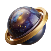impressive abstract Globe Rotating Angled View Transparent Background genuine png