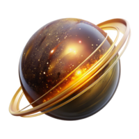 extraordinary minimalist Glowing Orb with Energy Trails Cutout authentic png