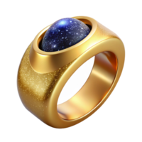 dramatic rustic Gold Ring Simple Design Cutout original png