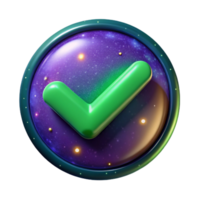 dramatic traditional Green Check Mark Button Transparent Background genuine png