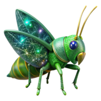 wonderful modern Green Grasshopper Side View Cutout detailed png