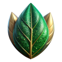 extraordinary modern Green Leaf with Texture Close Up Isolated Cutout png