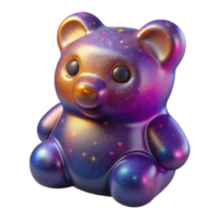 stunning creative Gummy Bears Isolated with Assorted Colors and Transparent Background genuine png