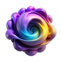 elegant modern A swirling vortex of colorful smoke, illuminated by a dramatic, backlighting, in a surreal, atmospheric style exclusive png