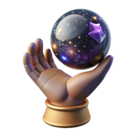 vibrant abstract Hand Reaching for Destiny Isolated Element Transparent Background png