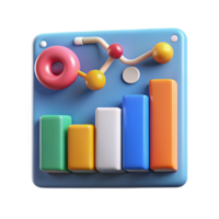stunning creative Digital marketing analytics chart graph high resolution png