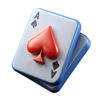 stunning creative A playing card Ace of Spades authentic png