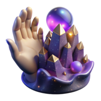 impressive rustic Hand Reaching for Summit with Bright Sky Cutout Transparent Background high quality png