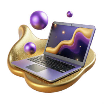 extraordinário rústico computador portátil computador perspectiva Visão isolado elemento genuíno png