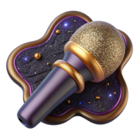 stunning rustic Microphone Top View Cutout authentic png