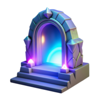 wonderful abstract A luminous, abstract portal, with a bright, otherworldly light, in a fantasy style genuine png