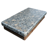 impressive artistic Granite countertop slab, high resolution png