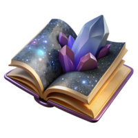 stunning rustic Open Book with Blank Pages and Quill Pen Transparent Background professional png