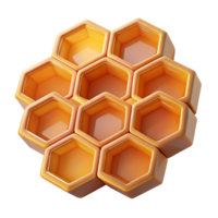 wonderful modern A honeycomb, abstract and hexagonal 4K png