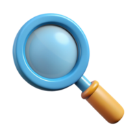 wonderful rustic Magnifying glass, handheld, high resolution png