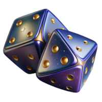 wonderful traditional Pair of Dice Side Angle Cutout authentic png