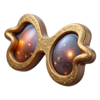 impressive contemporary Pair of Eyeglasses Front View Isolated Element high resolution png