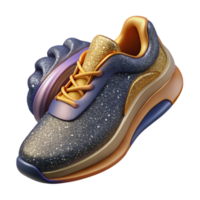 extraordinary rustic Pair of Running Shoes Top View Isolated Element premium png