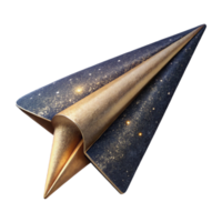 stunning vintage Paper Airplane Soaring Upward Transparent Background original png