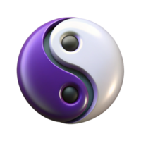 elegant traditional Yin Yang symbol, Taoist symbol, authentic png