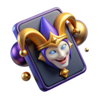 magnificent modern Playing Card Joker Unpredictability Symbol Transparent Background high resolution png