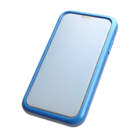 dramatic minimalist Mobile phone with blank screen, high resolution png