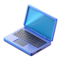 stunning artistic Laptop computer with open lid, authentic png