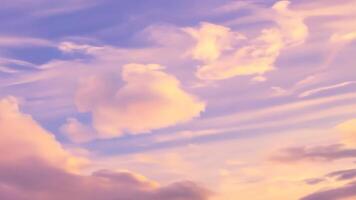 A painting of a sky with clouds and a plane video