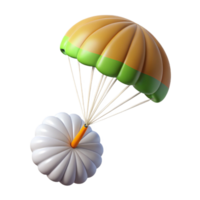 beautiful artistic Single dandelion seed with parachute high resolution png