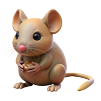 beautiful vintage A timid field mouse, nibbling on a seed seed not shown high resolution png