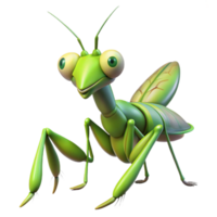 elegant abstract Praying mantis authentic png