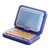 impressionante minimalista tábua computador com teclado caso Alto qualidade png