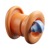 magnificent abstract Ear plugs detailed png