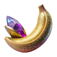 magnificent minimalist Ripe Banana Peel Isolated Transparent Background genuine png