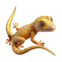 stunning modern A gecko climbing on a surface surface not visible authentic png