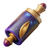 dramatic abstract Rolling Pin Side Angle Cutout png