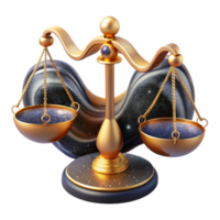 stunning abstract Scales of Justice Front View Cutout high resolution png