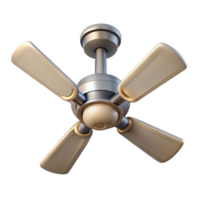 serene rustic Ceiling fan authentic png