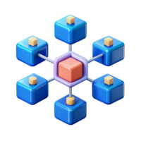 magnificent rustic Blockchain technology network diagram exclusive png