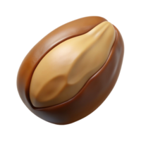 stunning artistic Brazil nut whole original png