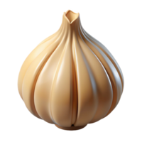 extraordinary contemporary Single peeled clove of garlic premium png