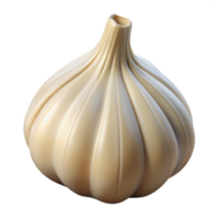 beautiful abstract Single peeled clove of garlic high quality png