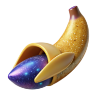 dramatic rustic Single Banana Peel Fully Removed Cutout high resolution png
