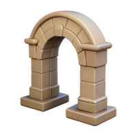 serene creative Keystone, stone arch, architectural element high resolution png