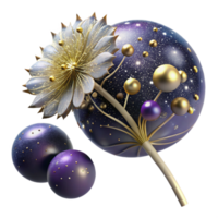 serene rustic Single Dandelion with Seeds Transparent exclusive png