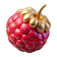 stunning creative Single Raspberry Red Isolated Cutout exclusive png