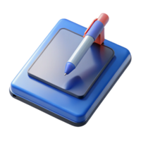 extraordinary abstract Tablet computer with stylus pen authentic png