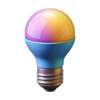 serene classic Smart light bulb with adjustable color 4K png