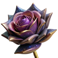 beautiful rustic Single Rose Thorn Close Up Isolated authentic png